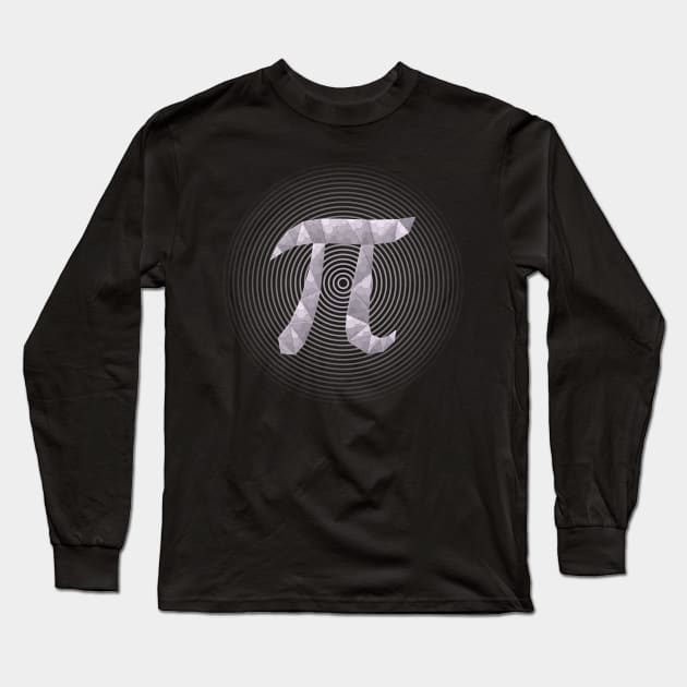Origami Pi Long Sleeve T-Shirt by CuriousCurios